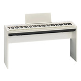 Roland Fp-30x Stand Ksc Piano Digital Mueble Pedal Blanco