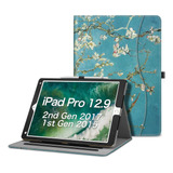 Funda Para iPad Pro 12,9 A1670 A1584 Diseño Floral