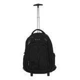 Mochila Ejecutiva Us Urban Plub045 Color Negro Diseño Lisa 35l