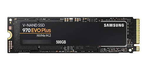 Disco Sólido Interno Samsung 970 Evo Plus Mz-v7s500 500gb Preto