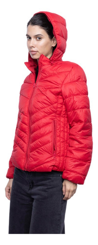 Campera Inflada Mujer Liviana Abrigo Impermeable Invierno