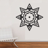 Vinilo Decorativo Estrella Mandala  