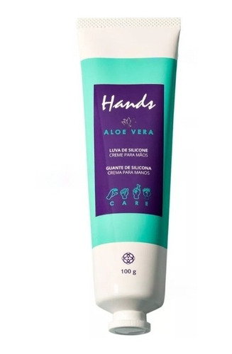 Guante Silicona Hnd Crema Manos Aloe Vera