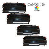 Kit 4 Pzs Toner Compatible Canon 120 D1320 D1520