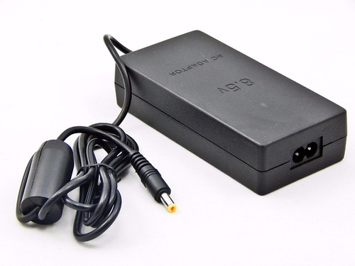 Fonte Ps2 Playstation 2 Slim Bivolt 110v 220v Cabo Adaptador