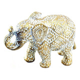 Figura Elefante 8,5cm Deco Moderno África Animal Zn Ct