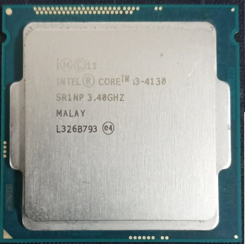 Processador Intel Core I3-4130 3.4ghz De Frequência