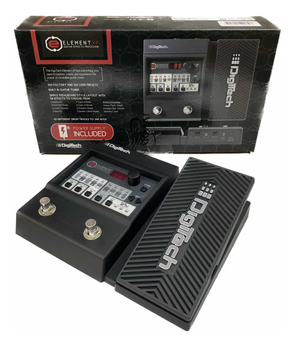 Pedaleira Guitarra Digitech Element Com Fonte Novo Original