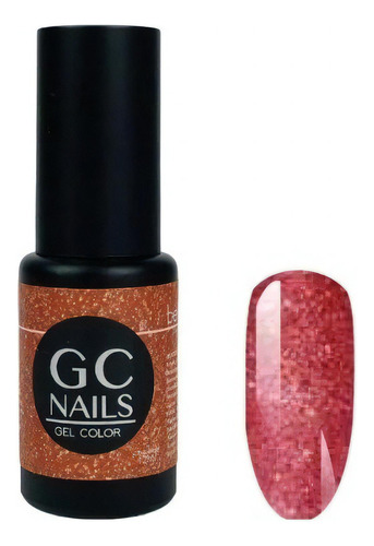 Gel De Un Paso Semipermanente Gc Nails Belcolor Color 50-100 Color 86 Mangostan