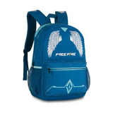 Mochila Free Fire Costas Escolar Angelical Original