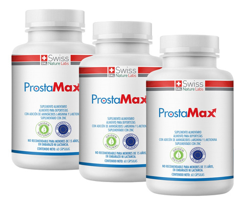 Prostamax Suplemento Alimentario Para 3 Meses
