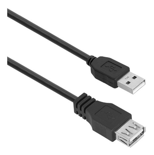 Cabo Usb Extensor Macho Fêmea 3 Metros Com Filtro