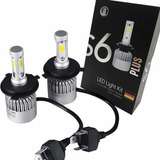 Kit Led Cree S6 32000 Lumens H4 H1 H7 Hb4 H3 H11 H8 