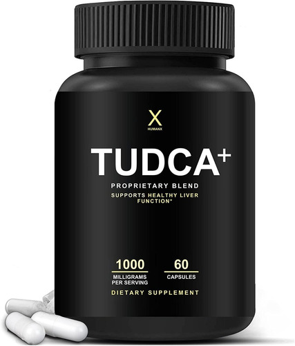 Humanx Tudca Tauroursodeoxycholic Acid 1000mg 60 Capsulas