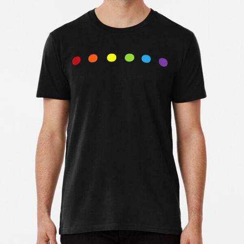 Remera Rainbow Polka Dot Gay Pride Colors Lgbtq Ally Algodon