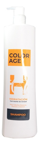 Shampoo Color Age Hidratación Aceite Girasol Cabello Seco E