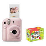 Câmera Instax Mini 12 + Filme De 60 - Kit Exclusivo - Rosa