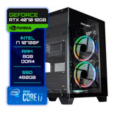 Pc Gamer Bluepc Intel I7 10700f 8gb Rtx 4070 12gb Ssd 480gb