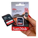 Cartão De Memória Sandisk Ultra 32gb Sdhc 100mb/s Original 