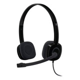 Auricular Vincha Headset Logitech H151 Micrófono Pc Ps4 Mini