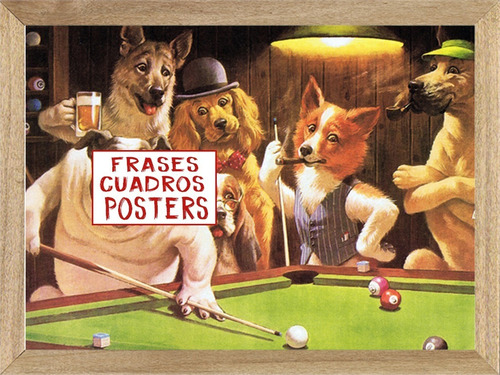 Perros Cuadros Posters Publicidades           M389