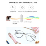 Duco Blue Light Glasses For Women Men Blue Ray Blocking Glas