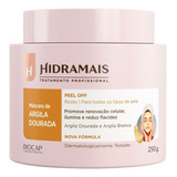 Máscara Peel-off Hidramais Argila Dourada 250g P/ Limpeza