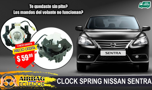 Clock Spring Nissan Sentra Navara Xtrail Tida Murano Qashqai Foto 6