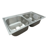 Fregadero Tarja Cocina Cubeta Plateado 78*44*28 Accesorios