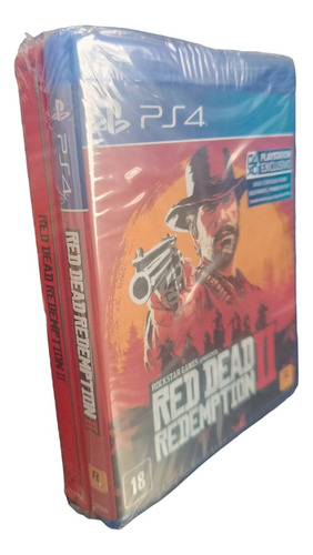 Steelbook Red Dead Redemption 2 Ps4 (lacrado)