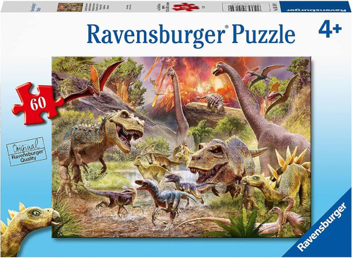 Rompecabezas Dinosaurios Volcan T-rex 60 Pz Ravensburger