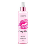 Body Splash Afrodisiaco Crazy Girl Femenino 100ml Sexitive Volumen De La Unidad 100 Ml