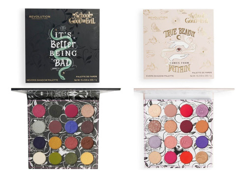 Paleta De Sombras Escola Do Bem E Do Mal Beauty Revolution