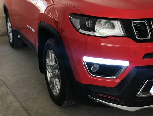 Luz Diurna Em Led Jeep Compass 2017 2018 2019 Com Canceller