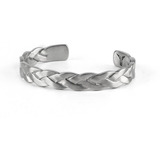 Pulsera Vikinga Acero Quirúrgico Silver Hombre Nordico