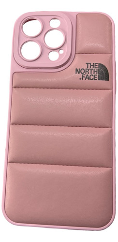 Funda Puffer The North Face Cuerina Para iPhone 11 12 13 14 