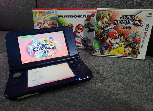  Nintendo 3ds Galaxy Style Con Juegos Incluídos 