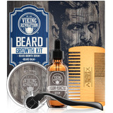 Kit De Crecimiento De Barba Para Hombres, Kit De Crecimiento