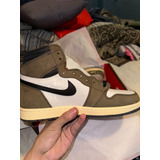 Tenis Travis Scott Jordan 1 Mocha