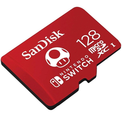 Memoria Micro Sd Nintendo Switch Uhs-i Sandisk Sdsqxao 128gb