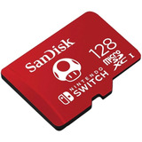 Memoria Micro Sd Nintendo Switch Uhs-i Sandisk Sdsqxao 128gb