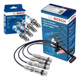 Kit Cabos E Velas Bosch Fox Gol G4 G5 Voyage 1.0 1.6 8v Flex