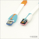 Par De Cables 2 En 1 Micro Usb Y Lector De Micro Sd Para Pc