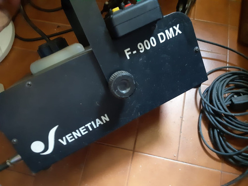 Máquina De Humo Venetian F-900 Color Negro 220v Con Dmx !!!