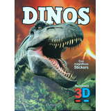 Dinos Con Stickers + Imagenes 3d (incluye Anteojos 3d)