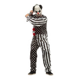 Disfraz Payaso The Clown Halloween Hombre Con Masca Latex 