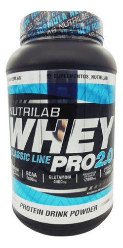 Nutrilab Whey Pro 2.0 1kg Proteina De Suero Premium
