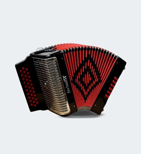 Acordeon Botones Fa Negro Br 3012fan2hg Farinelli Premium 