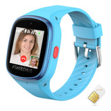 Reloj Inteligente P/niños Pthtechus Con Gps -azul