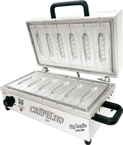 Máquina De Crepe Crepeira Big Crepão No Palito 220v Inovamaq Cor Inox